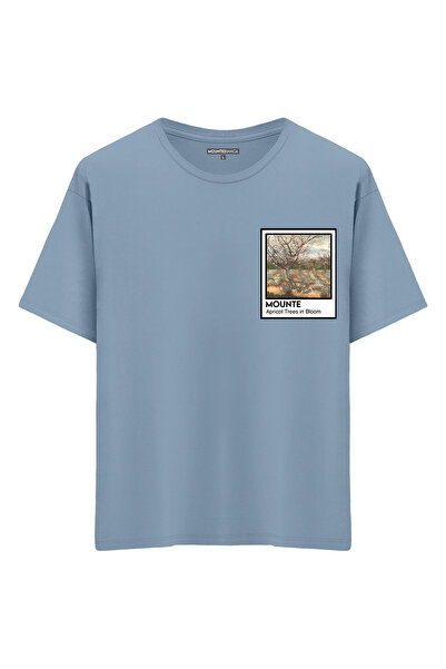 Mounte Bianca Unisex cvetanje - Oversize kroj T-shirt