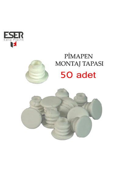 ESA STORE Pimapen Vida Montaj Tapası 12mm 50 Adet