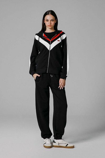 Ellesse Дамски суитшърт с качулка и цип EF172-BK