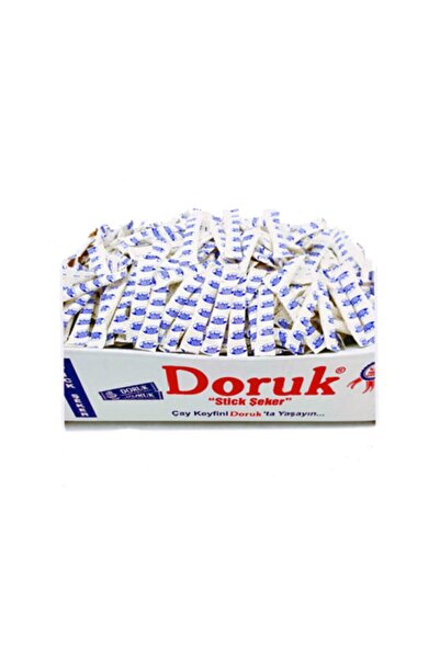 Doruk Stick (fişek) Şeker 3 Gr'lık Hijyenik Tek Kullanımlık Paketlerde 3 Kg'l...