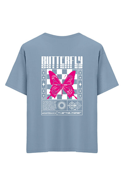 Mounte Bianca Unisex leptir - Oversize kroj T-shirt