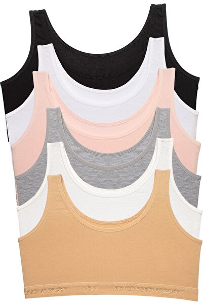 jilly jo 6-Piece Thick Strap Half Tank Set for Young Girl