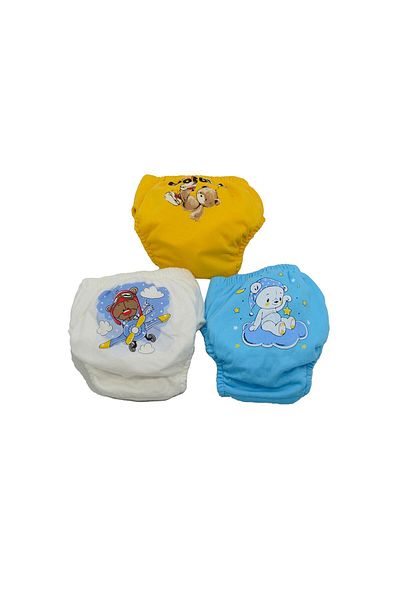 bejamonti chocolate baby kids 3-Piece Training Panties Set for Boys