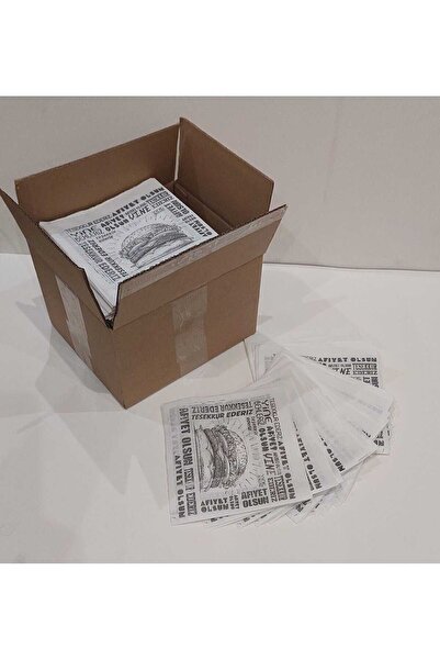 ambalajtoptancısı HAMBURGER KESE KAĞIDI 15,5X 15 1.000 ADET