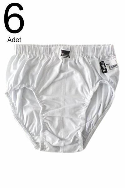 jilly jo Chiloți albi pentru băieți 6 bucăți