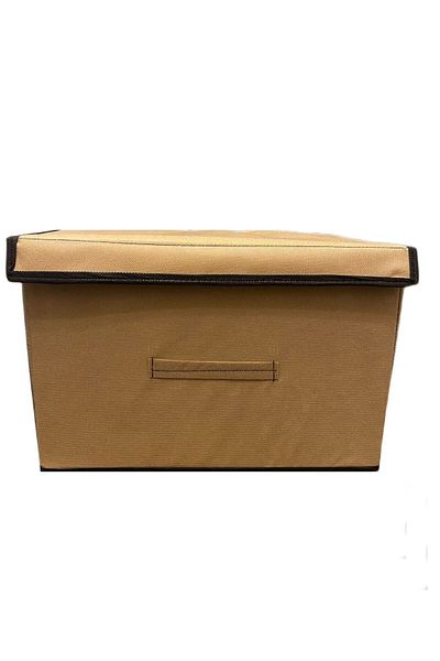 TURİNHOME Box Storage, Multi-Purpose Box, Fabric Box, Organizer with Lid