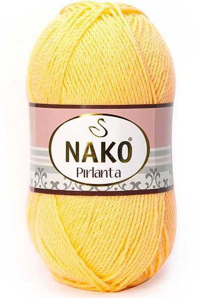 NAKO Σαμάντσι Κίτρινο 215 Πιραλάντα Αμιγκούρου Μάλλινο Νήμα