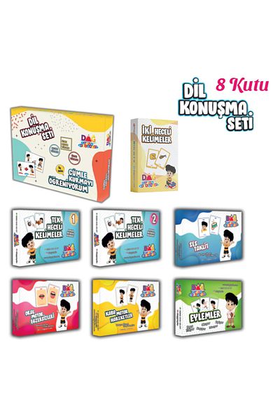 Dağ Yayıncılık LANGUAGE TALK SET 8 BOXES