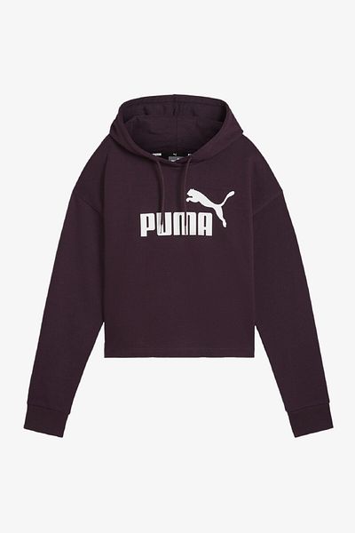 Puma Ess Cropped Logo Hoodie Дамски розов суичър 58686946