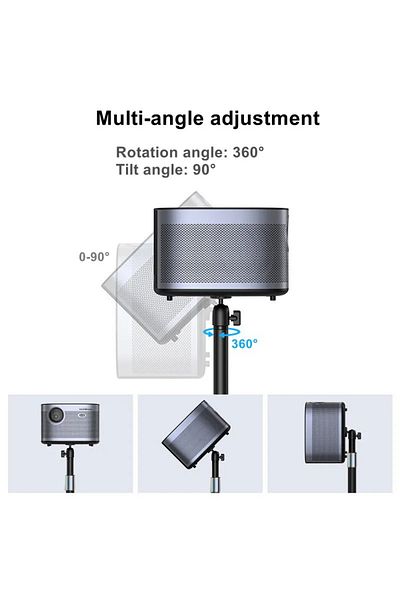 Coverzone Professional Photonic Projection Shoe Camera & Dslr 120cm 2.7kg Portative Ajustable Ty-L01