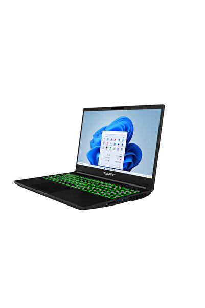 Tulpar A5 V20.3.1 Core i7 13700H 16GB RAM 1TB SSD Eng/Arabic KB RTX4050 Win11 15,6" FHD + Backpack