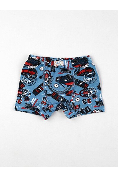 jilly jo Σετ 6 μπόξερ με πολύχρωμα σχέδια για αγόρι