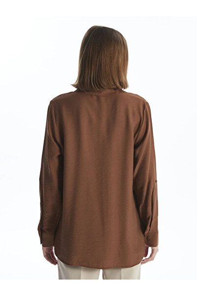 LC Waikiki LCWAIKIKI Classic  Düz Uzun Kollu Kadın Gömlek