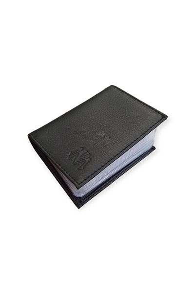 MKM Luxury Leather Card Holder Wallet - Vertical Model