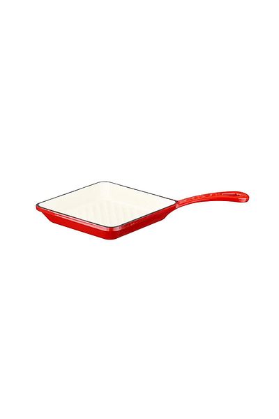 Lava Cast Mini Square Grill Pan Cast Iron Solid Handle Edition Series Size 16x16cm