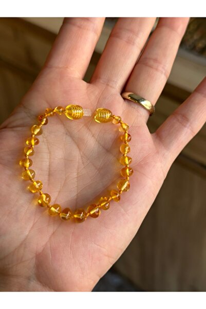 KEHRİBAREVİ EREĞLİ Kehribar bileklik Baltık damla kehribar bebek bileklik