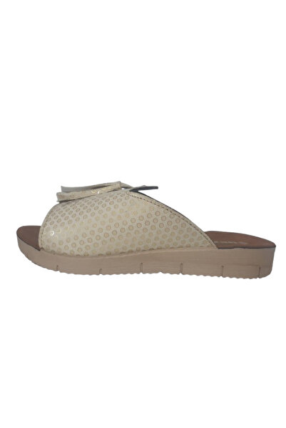 GEZER Women's Ultra Light Tasseled Casual Slippers - Cream Beige Gzeer83-83