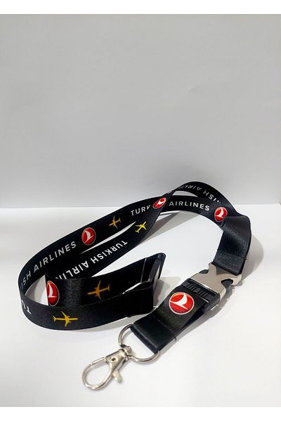 Havacı Uçuş Dünyası Turkish Airlines, Turkish Airlines, Λουράκι με εκτύπωση αεροπλάνου Thy