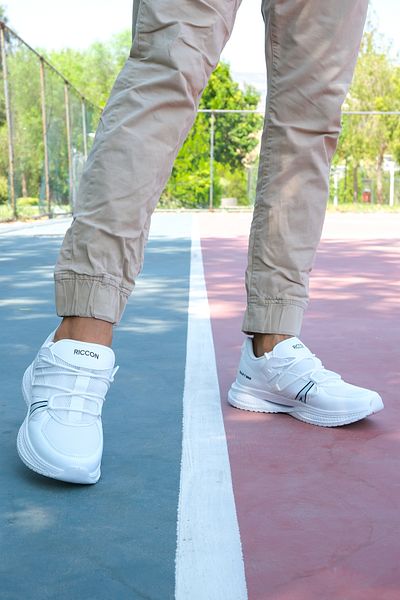 Riccon Herren Sneaker Thulgalir00121204 - Weiß Weiß