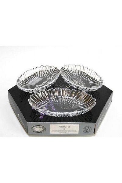 Paşabahçe Aurora 10545 3-Piece Oval Plate