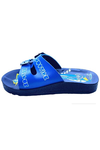 casso Arabalı Erkek Çocuk Kaydırmaz Tabanlı Ev Anaokulu Deniz Yumuşak Terlik