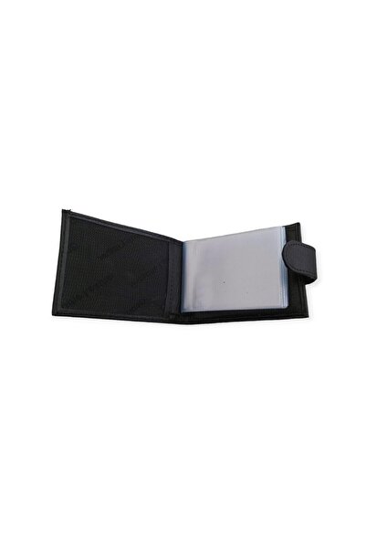 MKM Luxury Leather Card Holder Wallet - Horizontal Snap Model
