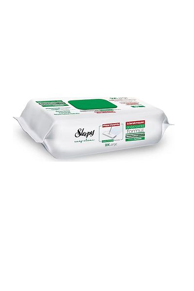 Sleepy Easy Clean White Soap Added Surface Cleaning Towel 100 Sheets