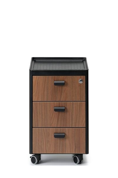 Bürotime Pal Keson 3 Çekmeceli Samba/siyah