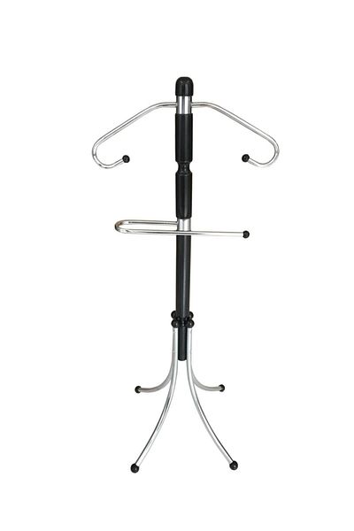 TOLUNAY Black Butler - Wood and Metal Chromed, Mute