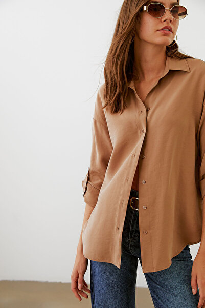 urban focus Oversize Shirt with Epaulettes