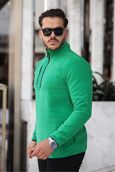 Miralbas Flat Fleece with Half Zipper