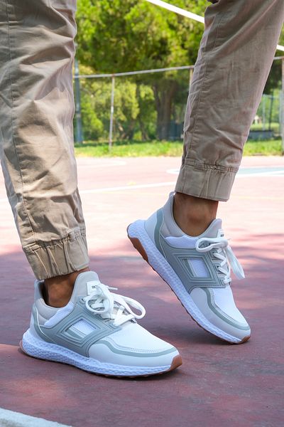 Riccon Herren Sneakers0012350 Weiß