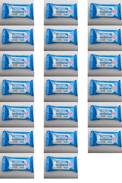 Yasir 20 Pieces of Unscented Wet Wipes - For Ihram, Hajj and Umrah