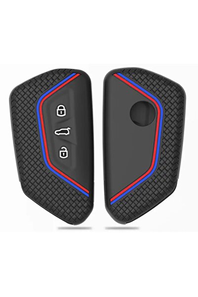 emii auto spare parts فولكس واجن سيات سكودا كوبرا حافظة مفاتيح سيليكون سوداء ...