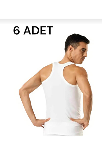 Seher Yıldızı سيهر قميص داخلي رجالي مضلع قطن 100% 6 قطع