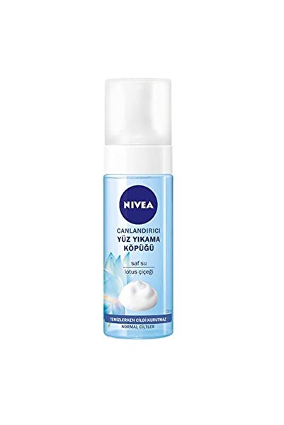 NIVEA Yüz Yıkama Köpüğü Canlandırıcı,normal Ciltler (150ml), Derinlemesine Yüz Temizleme,saf Su, Lo