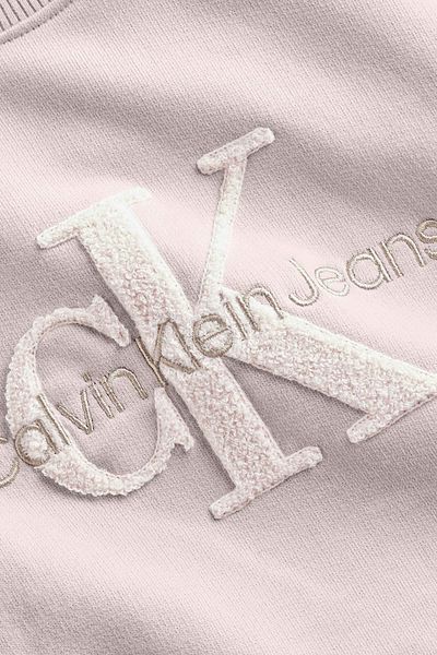 Calvin Klein CHENILLE MONOLOGO CREWNECK