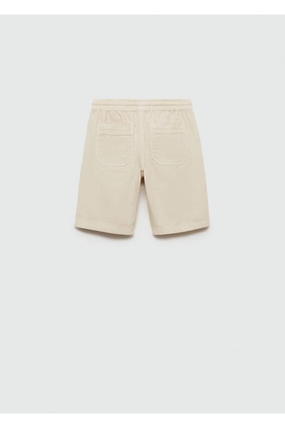 MANGO Kids Beli lastikli bermuda şort