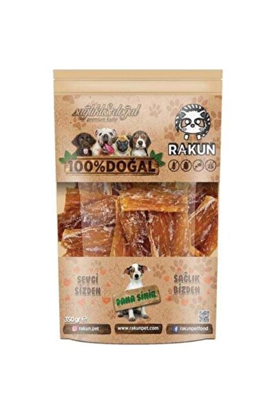 rakun Kurutulmuş Dana Sinir Köpek Ödül Maması 350 gr