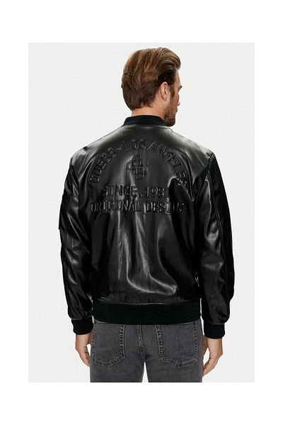 Guess District Faux Leather Coat