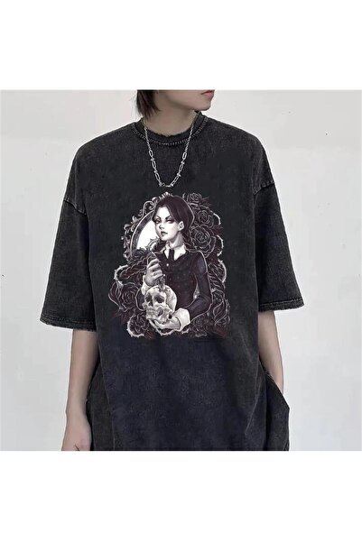 Aesthia MINGALONDON Unisex Πλενόμενο Vintage T-shirt - Τετάρτη