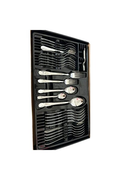 TERCAN Lale Çatal Kaşık Seti 30 Parça