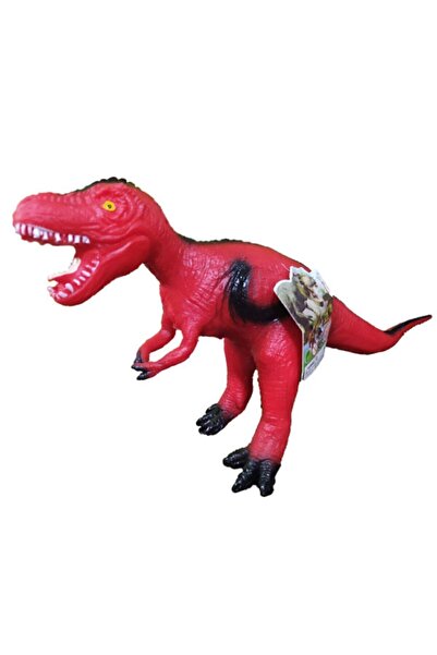 Shrek Store Kırmızı Işıklı Sesli Soft Ve Yumuşak Et Dinazor 30 Cm