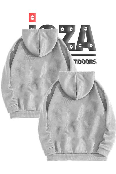 Joza Outdoors Sally Mcqueen εμπριμέ Unisex φούτερ και φλις μπουφάν - Σετ κουκούλα με φερμουάρ 2 τεμαχίων