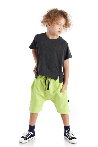 Colorinas Baggy Unisex Uzun Çocuk Şort