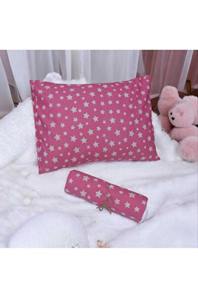 İSSE TEKSTİL Elastic Baby Sheet and Pillowcase Cotton Fabric 60X120X8