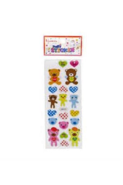 Ticon Tps-007/19 Model Puffy Sticker - Animal Figures