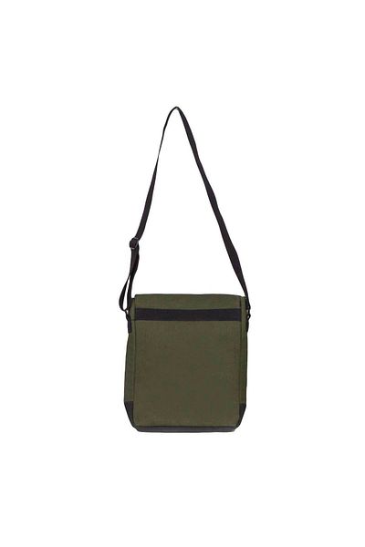 Z zepplin Khaki Green Unprinted Saddle Bag