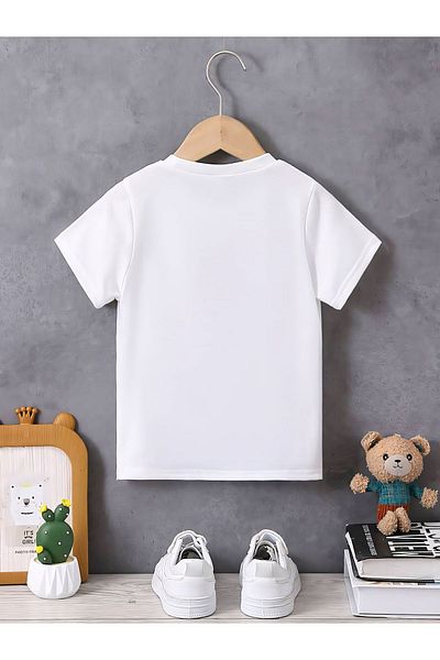 Pink Sky Stay Wild - Kids Designed T-Shirt