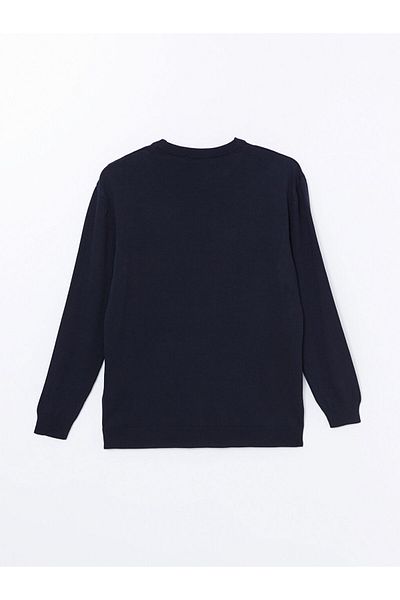LC Waikiki Men's Knitwear Sweater - Long Sleeve, Crew Neck